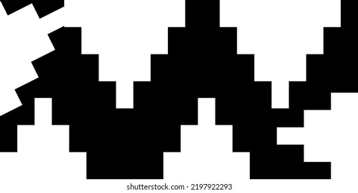 abstract pattern of NFT pixels