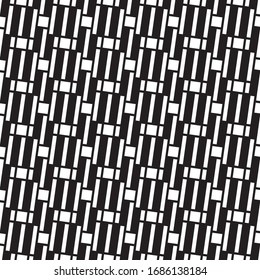 Abstract pattern with oblique white bands