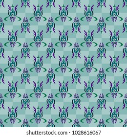Abstract pattern in an old style.