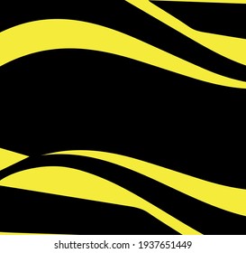 abstract pattern on a black background yellow lines
