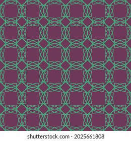 Patrón abstracto sobre fondo colorido. Ilustración gráfica de arte. Patrón sin fisuras de tela vectorial.