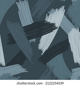 
Abstract pattern on colorful background. Multicolored doodles are drawn with a felt pen randomly. Suitable for fabric, packaging, wallpaper. Vector illustration.