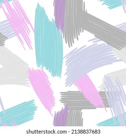 
Abstract pattern on colorful background. Multicolored doodles are drawn with a felt pen randomly. Vector drawing. Kid graphic. Abstract bright wallpaper.