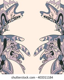 abstract pattern on a light background