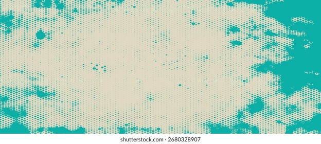 abstract pattern on paper texture, colorful halftone background