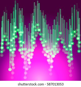 abstract pattern on a the violet background