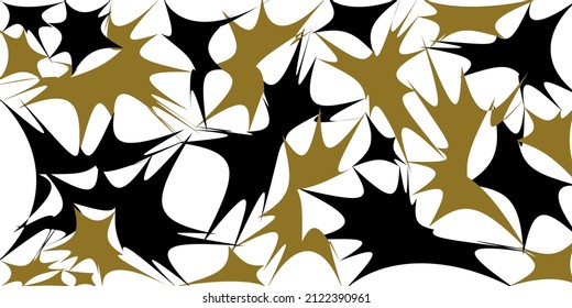 Abstract pattern on white. Vector Illustration.