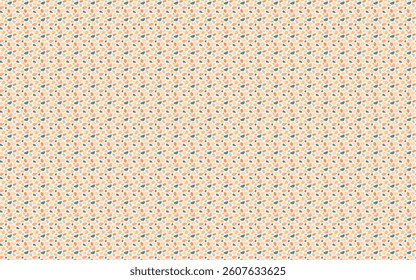 Abstract pattern with organic blob shapes in bold, Muted Colors