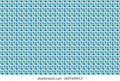 Abstract pattern with organic blob shapes in bold Gradient