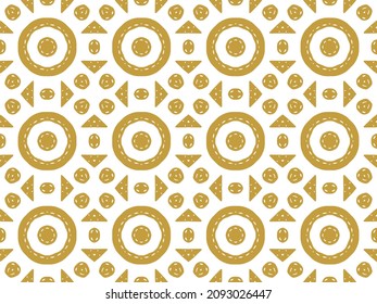 Abstract Pattern - Oriental Vector Background - Seamless