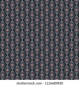 Abstract pattern. Ornate floral seamless texture.