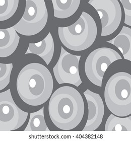 Abstract pattern with ovals