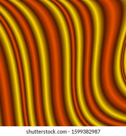 Abstract pattern of parallel wavy lines for the design and decoration of wrapper, fabric, simple backgrounds and textures