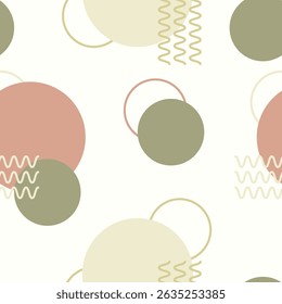 Abstract pattern in pastel colors