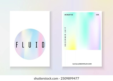 Abstract Pattern. Pastel Screen. Iridescent Shape. Modern Effect. Rainbow Mesh. Pink Minimal Cover. Business Pearl Brochure. Blue Abstract Pattern
