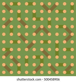 Abstract pattern in PCB-layout style. Vector illustration. vector patterns with geometric shapes. Background Perfect Suit For Wallpaper Textile Web Background