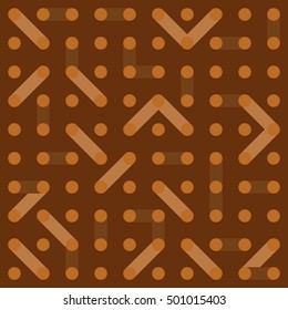 Abstract pattern in PCB-layout style. Vector illustration. vector patterns with geometric shapes. Background Perfect Suit For Wallpaper Textile Web Background