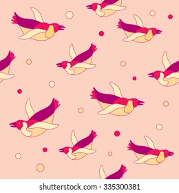 ABSTRACT PATTERN : PENGUINS 01