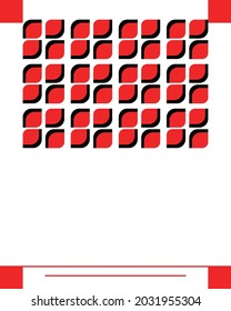 abstract pattern poster template design poster.