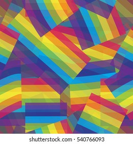 Abstract pattern raibow colorful vector line background