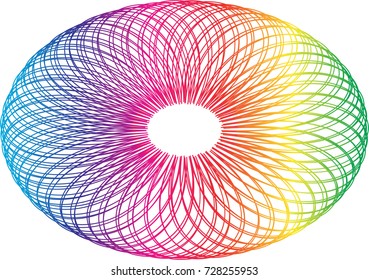 Abstract pattern rainbow color line background,EPS10
