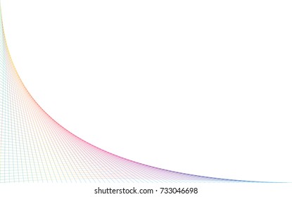 Abstract pattern rainbow line color background,EPS10