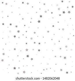 Scandinavian Seamless Pattern Stars Stock Vector Stock Vector (Royalty ...