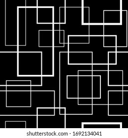 Abstract pattern. Rectangle geometric design. Vector illustration