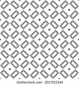 Abstract Pattern rectangle hand painted Vector illustration