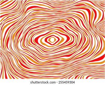 abstract pattern red and orange vector