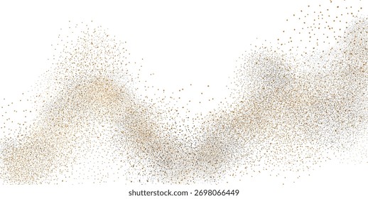 Patrón Abstractas de puntos marrones y negros dispersos de diferentes tamaños sobre fondo blanco.