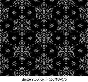 Abstract pattern seamless black and whit doodle Sketch. Good for creative and greeting cards, posters, flyers, banners and covers.