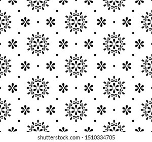Abstract pattern seamless black and whit doodle Sketch. Good for creative and greeting cards, posters, flyers, banners and covers.