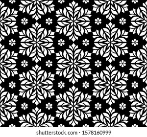 Abstract pattern seamless black and whit doodle Sketch. Good for creative and greeting cards, posters, flyers, banners and covers.