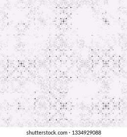 Abstract pattern. Seamless black and white texture.