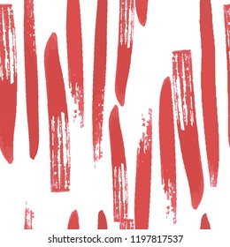 Abstract pattern seamless with brush strokes. For your design.