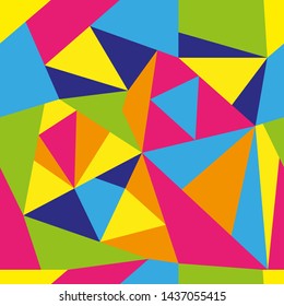 Abstract Pattern Seamless with colorfull