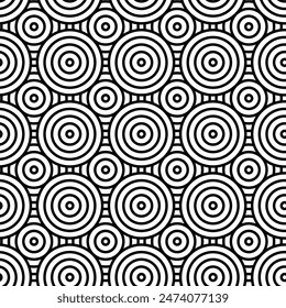 Abstrakt. Muster nahtlose Kurve geometrischen Hintergrund. Vektorgrafik.