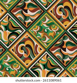 Abstract pattern seamless. Design for fabric, wallpaper, wrapping, background.