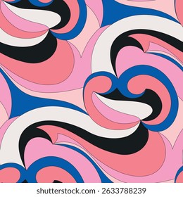 Abstract pattern seamless. Design for fabric, wallpaper, wrapping, background.