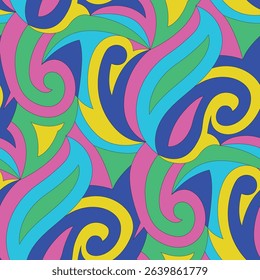 Abstract pattern seamless. Design for fabric, wallpaper, wrapping, background.