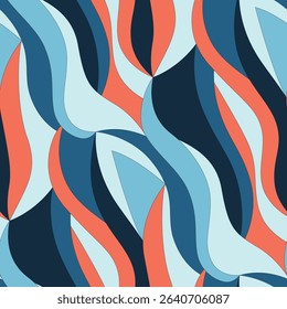 Abstract pattern seamless. Design for fabric, wallpaper, wrapping,