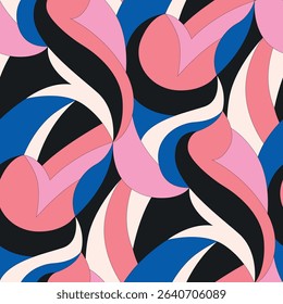 Abstract pattern seamless. Design for fabric, wallpaper, wrapping,