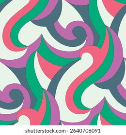 Abstract pattern seamless. Design for fabric, wallpaper, wrapping,