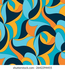 Abstract pattern seamless. Design for fabric, wallpaper, wrapping,