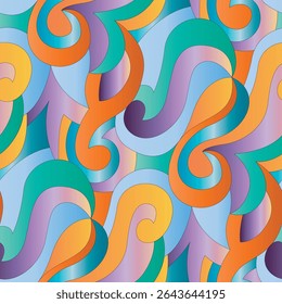 Patrón Abstractas sin costuras. Diseño para tela, Fondo de pantalla, envoltura, fondo.