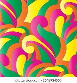 Abstract pattern seamless. Design for fabric, wallpaper, wrapping, background.