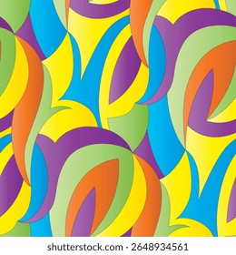 Abstract pattern seamless. Design for fabric, wallpaper, wrapping, background.
