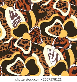 Abstract pattern seamless. Design for fabric, wallpaper, wrapping, background.