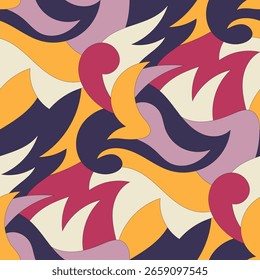 Abstract pattern seamless. Design for fabric, wallpaper, wrapping, background.